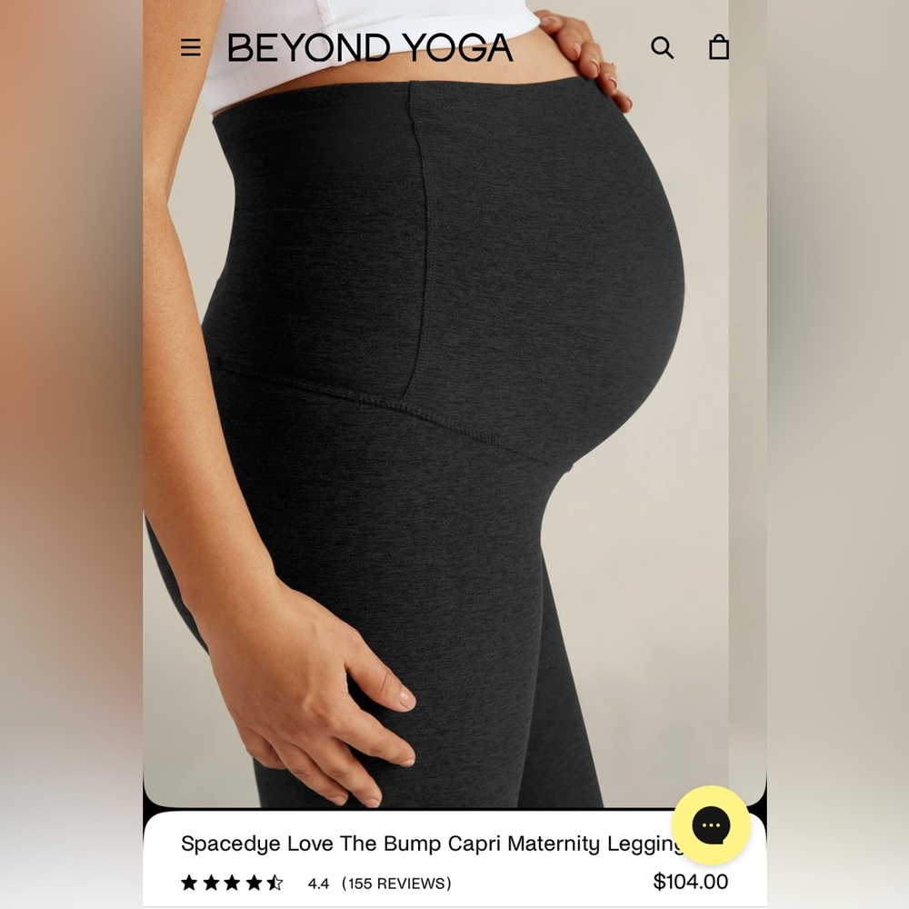 Beyond Yoga Spacedye Love The Bump Capri Maternity
Legging
